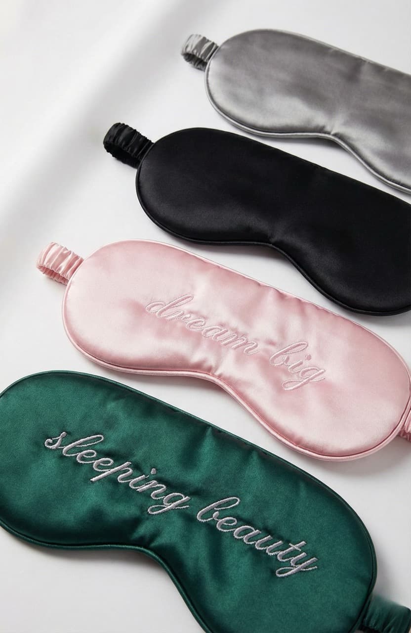 Sleep Mask - Embroidered